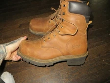 Chippewa Hador Logger Boot #55026 Brown Leather Steel Toe Boots Mens Sz 13m