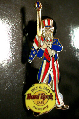 HRC Hard Rock Cafe Phoenix 4th of July 2003 Uncle Sam LE300