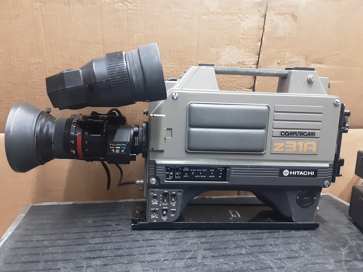 Hitachi PF Z31A Saticon 3 Tubes Video Camera | eBay