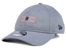 New Detroit Tigers New Era 9Twenty CLEAR Patch Logo Gray Adjustable Hat   B05