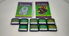 Leap Frog IQuest Cartridges Lot of 9 Science Social Studies Math Grades 6-8  5