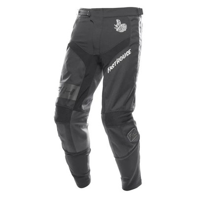 FastHouse GRNDHS Fits Club Pant Black/Grey Size 36   Casual Slim Fit Trousers