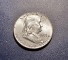 Choice BU 1953-D Franklin Half Dollar