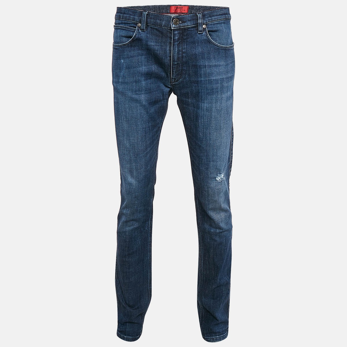 送料込★Hugo Boss★HUGO 708 01 ジーンズ Hugo by Hugo Boss Blue Denim Hugo 708 Slim Fit Jeans XL
