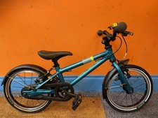 Islabikes Cnoc 14 Small in Teal Kids Bike With Mudguards New