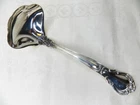 GORHAM CHANTILLY STERLING SILVER GRAVY LADLE 7", NO MONOGRAMS, PAT. MARK.