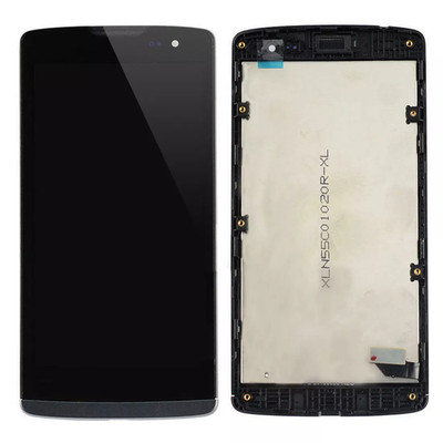 Für LG H340n Leon LTE Schwarz LCD Display Touchscreen Digitizer Panel Rahmen