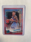Keyontae Johnson 2023-24 Donruss Choice #270 Rated Rookie Auto Red /99