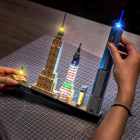 LED Lighting Compatible with Lego Architecture New York City Skyline 21028，Light