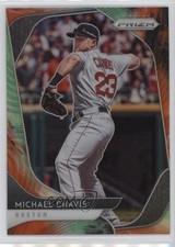 2020 Panini Prizm Mega Box Cosmic Haze Prizm Michael Chavis #91 uk2