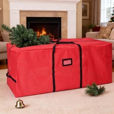 5/6/7.5 Ft Christmas Tree Storage Bag Heavy Duty with Zipper &Handles Waterproof