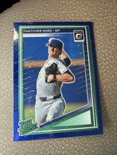 2025 Panini Donruss -Rated Prospects Thatcher Hurd #133 Blue Velocity Prizm (RC)