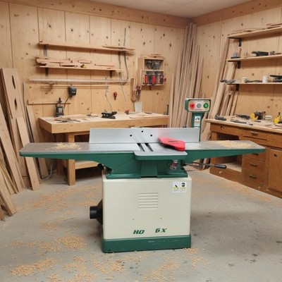 8'' Woodworking Box-type Planer Straight-bladed Electric Flat Plane Saw 220V2.2kw