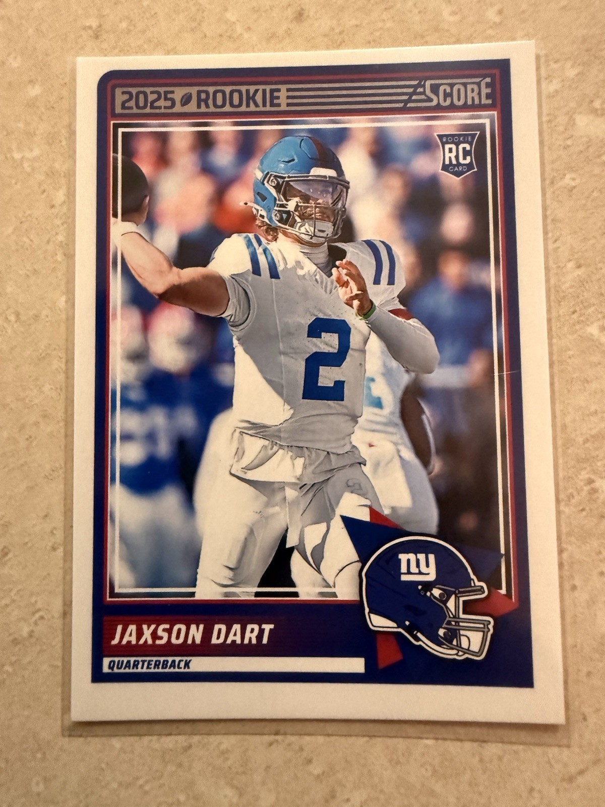 2025 Score - Rookies Jaxson Dart #35 (RC)