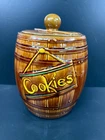 McCoy Pottery Cookie Barrel Jar
