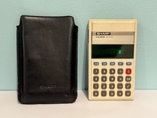 Sharp ELSI Mate EL   215 Handheld Calculator ...