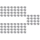  5 PCS Wardrobe Ventilation Grille Floor Register Cover Stainless Steel Shed