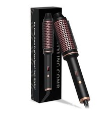 Hot Air Styling Brush Hair Dryer Volumiser Curler Straightener Comb UK