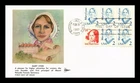 US COVER MARY LYON GREAT AMERICANS FIRST DAY ISSUE COMBO GILL CRAFT CACHET