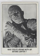 1973 Topps You'll Die Laughing Who Fooled Around With My Butane Lighter? 0c41