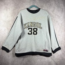 Vintage Kangol Sweatshirt Mens Size XL Gray K...