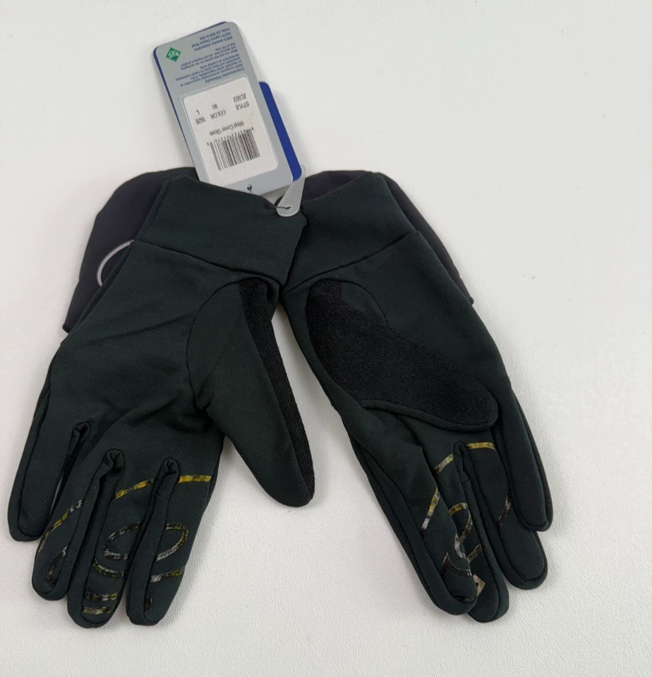 Asics Unisex Cubierta de Viento Guantes para Correr Envolturas Sobre Dedos Negro L ZC922 NUEVO CON ETIQUETAS Foto 3 de 4