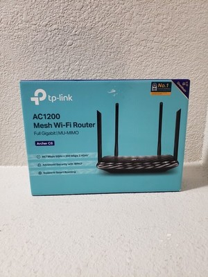 TP-LINK Archer C6 AC1200 Dual-Band 2.4GHZ5GHZ Wireless Wi-Fi Internet Router