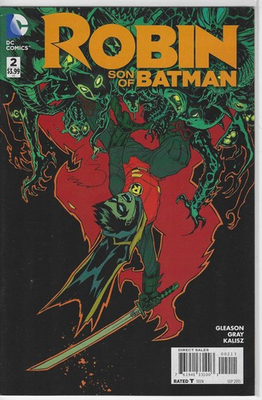 #ad Robin Son of Batman #2 DC COMICS VF BATMAN ROBIN DAMIAN WAYNE $12.50