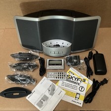 Delphi Sirius XM Roady XT Radio Boombox Dock SA10221 Plus Remote Complete Tested