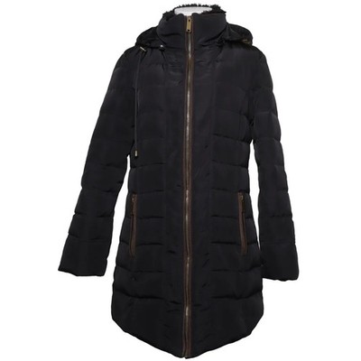 Fiore, Daunenmantel, Damen, Größe: 38, Schwarz, Acryl/Daune/Feder/Polyester #f0O