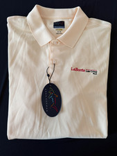 NWT MEN'S GREG NORMAN POLO, SIZE: XL, COLOR: LIGHT ORANGE M2.8 