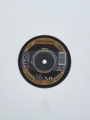 Rhodius 209338 XT10 Mini Trennscheibe Flexscheibe 75mm x 1,0mm x 6mm Metall Inox