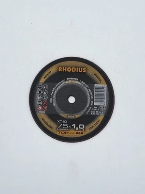 Rhodius 209338 XT10 Mini Trennscheibe Flexscheibe 75mm x 1,0mm x 6mm Metall Inox