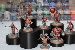 Bemalter Warcry 8x Iron Golems Warband AOS Slaves to Darkness NR!