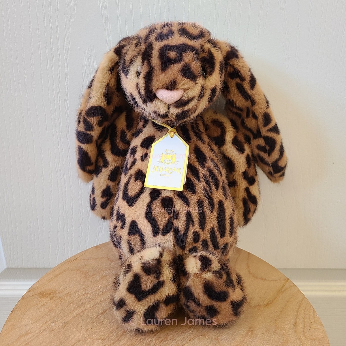 Jellycat Cobblehop Leopard Print Bunny Ruby Cruiser Exclusive | eBay
