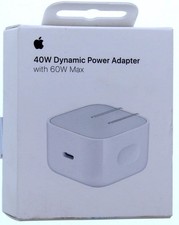 Apple 40W Dynamic Power Adapter with 60w Max