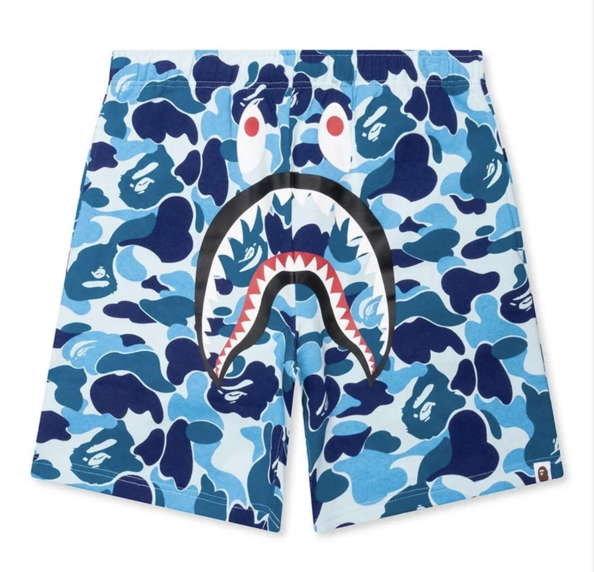25+ A Bathing Ape Blue Cotton Shorts for Men for sale | Updated