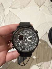 Citizen Navihawk A.T Atomic Timekeeping Watch  JY8037-50E Black