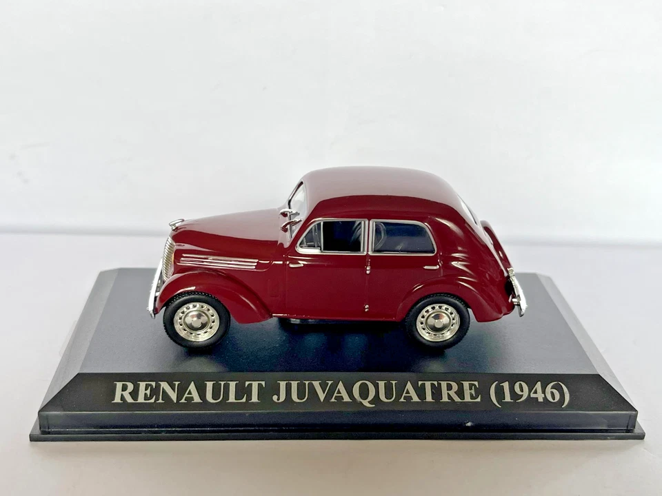 VOITURE RENAULT JUVAQUATRE 1946 1/43 IXO ALTAYA NOS CHERES VOITURES D'ANTAN - Photo 2/4