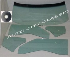 1969 Gto Cutlass Skylark Convertible Glass Windshield Door Quarter Green Butyl