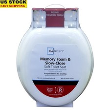 Soft Toilet Seat Quick Release Slow Close Hinges Adjustable TPU Leather Home New