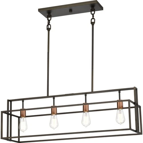 Nuvo Lighting 60/5854 Lake Island Light Bronze and Copper Accents - Picture 2 of 11