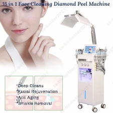 15 in 1 PDT Hydra Oxygen Skin Tightening Acne Repair Skin Hydrate Face Machine