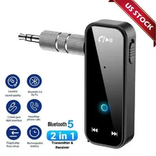 USB Wireless Bluetooth 5.0 Transmitter Receiver for Car Music Audio Aux Adapter