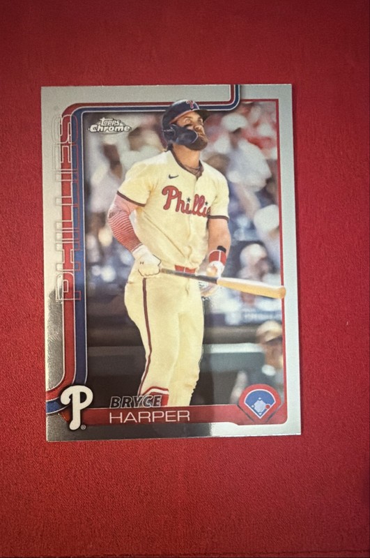 2025 Topps Chrome - Bryce Harper #150