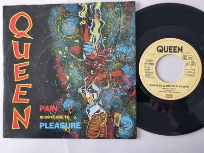 Queen/ Freddie Mercury - Pain Is So Close To Pleasure 7'' Vinyl Germany