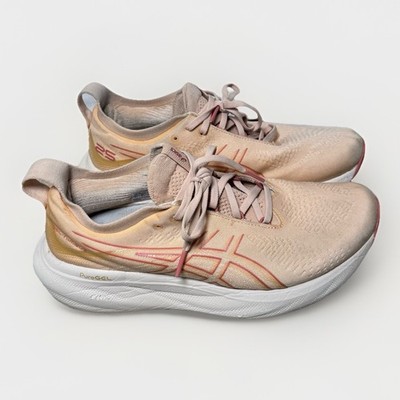 Asics Womens Gel Nimbus 25 1012B356 Sneaker Size 10.5 Pale Apricot