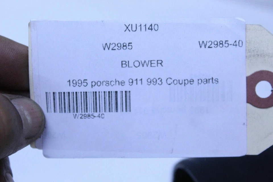 1990-1998 Porsche 911 964 993 Heater Blower Motor OEM Used - Image 4 of 4