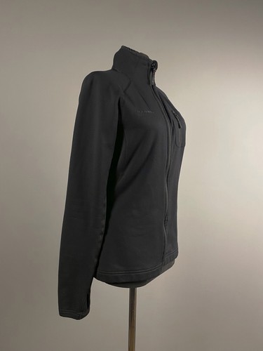 Mammut Polartec Damen schwarz Full Zip Wandern Outdoor weiche Fleecejacke Größe S - Bild 2 von 10