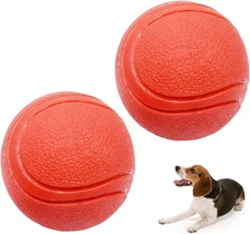 Hard Rubber Balls for Dogs - Indestructible Dog Training Ball